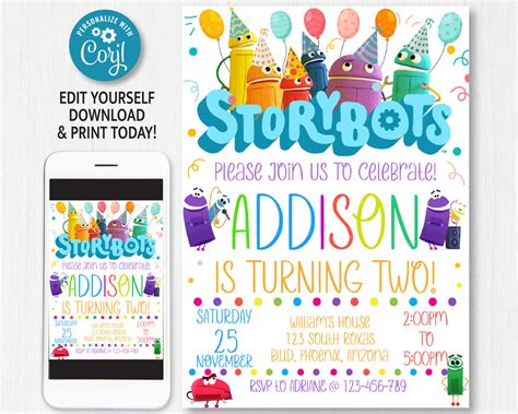 StoryBots | StoryBots Birthday Party | StoryBots Birthday Party Ideas ...