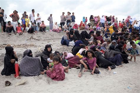 Boat carrying 71 Rohingya refugees lands in Indonesia