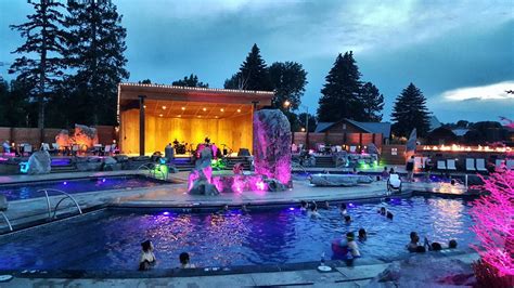 Soaking At The Bozeman Hot Springs