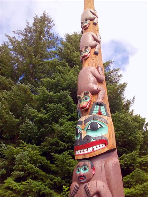 Ketchikan's totem poles - Biking Around AgainBiking Around Again