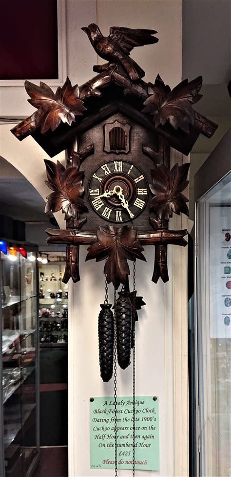 Antique Black Forest Cuckoo Clock from late 1900’s £425 (CL63) – Arundel Jewellers Ltd