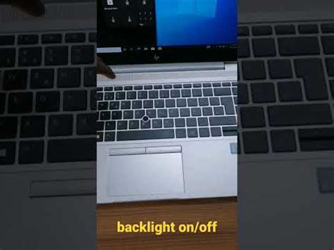 Hp Elitebook 840 G5 Backlight on/off Shortcut - YouTube