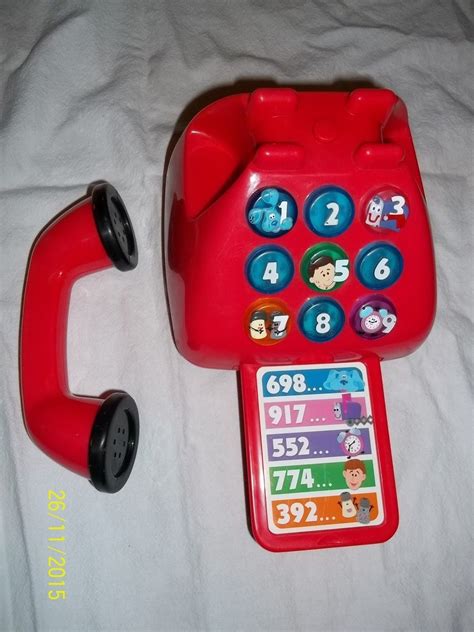 Blues Clues Talking Lights Sounds Red Phone Telephone Electronic Toy Steve • $14.99 | Blues ...