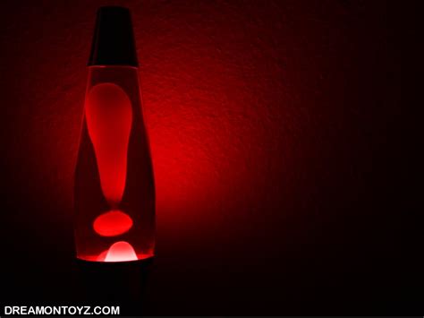 Lava Lamp Red