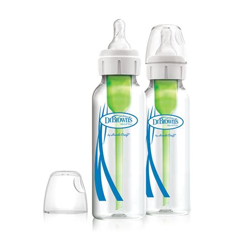 Dr. Brown's Natural Flow® Options+™ Glass Narrow Baby Bottle 8 oz, 2 pack | Walmart Canada