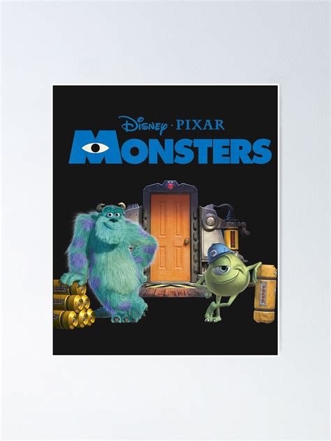 "Monsters Inc. Scream Factory Graphic " Poster by RemiDonnet | Redbubble