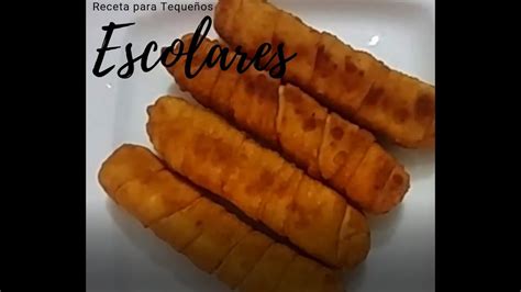 Como preparar tequeños escolares receta cheese sticks - YouTube