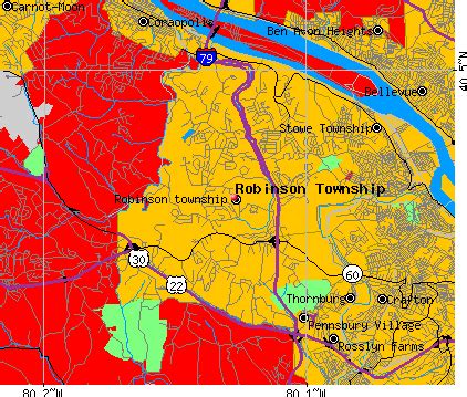 Robinson township, Allegheny County, Pennsylvania (PA) Detailed Profile