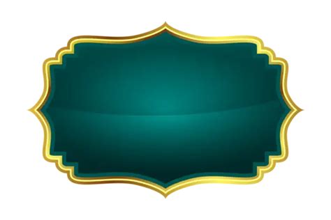 Luxury Green Islamic Banner Design Vector, Text Box, Banners, Islamic PNG and Vector with ...