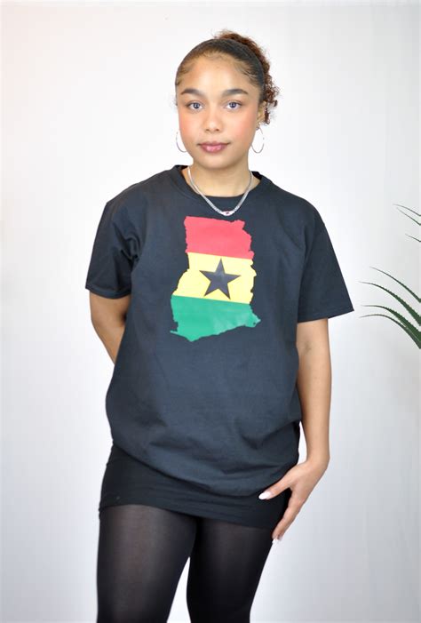 Ghana Colours Country Flag Unisex Top