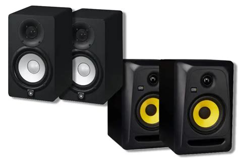 "Yamaha HS5 vs KRK Rokit 5: A Head-to-Head Comparison"