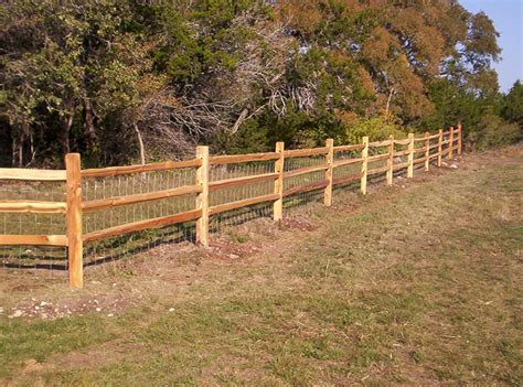 POST & RAIL FENCE - Hill Country Fence & Power Gate Company