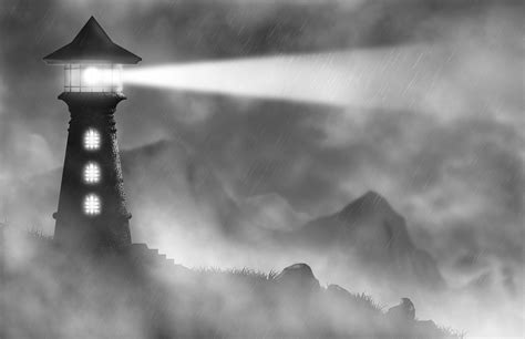 Download Lighthouse, Fog, Atmospheric. Royalty-Free Stock Illustration ...