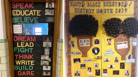 Black History Month Classroom Door Decoration Ideas | Houghton Mifflin Harcourt