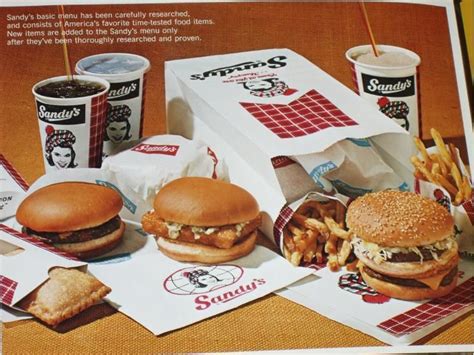 Sandy's Evansville Indiana Hamburgers Drive-In Sandys 1960s 1950s McDonalds Hardees Burger King ...