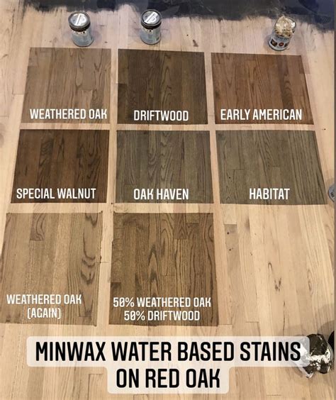 Minwax Stain Samples Color Chart | The Best Porn Website