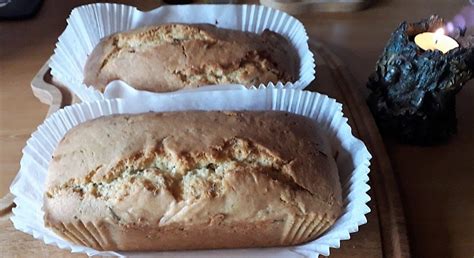 Rosemary Harvest, making a Loaf Cake by Heather