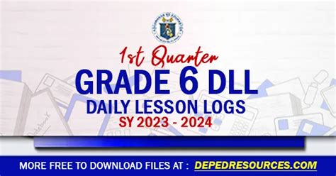 Grade 6 DLL Quarter 1 Archives - DepEd Resources