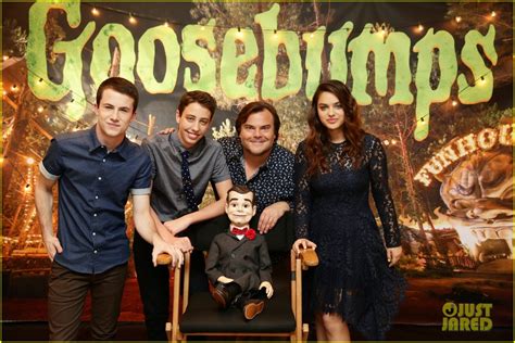 Jack Black Kisses Slappy At 'Goosebumps' Photo Call: Photo 3476402 | Jack Black Photos | Just ...