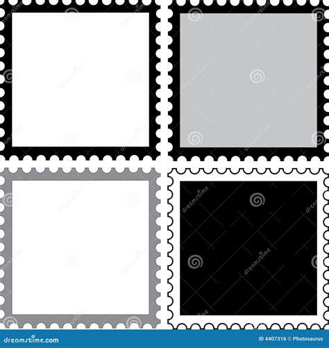 Square Stamps To Fill Royalty Free Stock Image - Image: 4407316