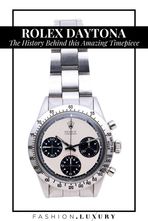 Rolex Daytona The History Behind this Amazing Timepiece | Fashion.Luxury