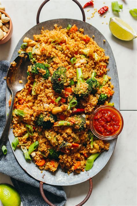 30-Minute Quinoa Fried Rice | Minimalist Baker Recipes