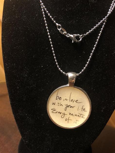 Inspirational Words Pendant Necklace-Life | Etsy | Necklace, Pendant ...