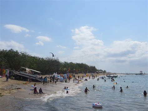 Sanur Beach, Bali editorial image. Image of denpasar - 198485675