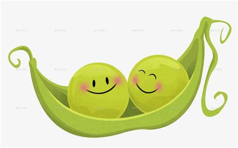 Two Peas In A Pod - Peas In A Pod Transparent Transparent PNG - 1801x1034 - Free Download on NicePNG