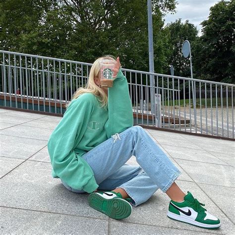 Air Jordan 1 Low 'Pine Green' | Pluggi | Fashion inspo outfits, Fashion ...