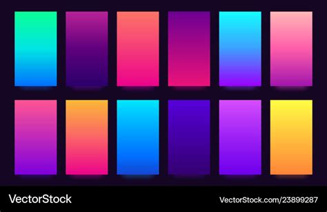 Gradient background colorful gradients blurred Vector Image