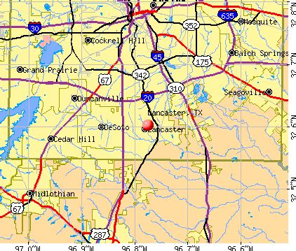 Lancaster, Texas (TX 75146) profile: population, maps, real estate, averages, homes, statistics ...