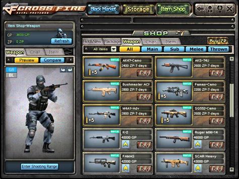 Crossfire - All Weapons 2011 - YouTube