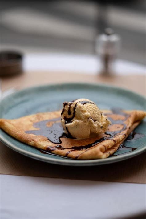 Crepes Recipe – Chocolate Syrup Crepes with Walnut Ice Cream – Owen Brady