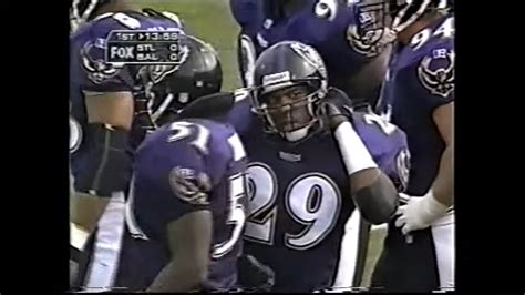 1996 Week 9 - St. Louis Rams at Baltimore Ravens - YouTube