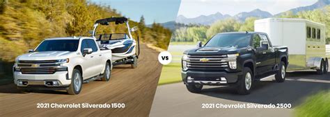 2021 Chevy Silverado 1500 vs. Silverado 2500 | Sunset Chevrolet in Sumner