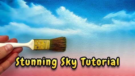 Anyone Can Paint A STUNNING SKY in Oil: Easy Tutorial! - YouTube