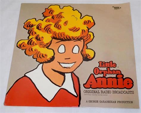 Lot - Vintage 1972 Little Orphan Annie Original Radio Broadcasts Record ...