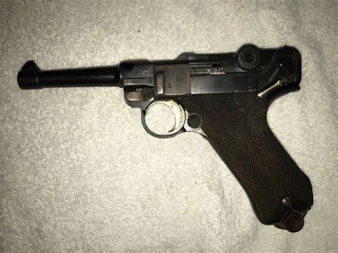 Germany - Erfurt - WW1 Luger P08 1918 Dated Full Matching Number Including Matching Magazine ...