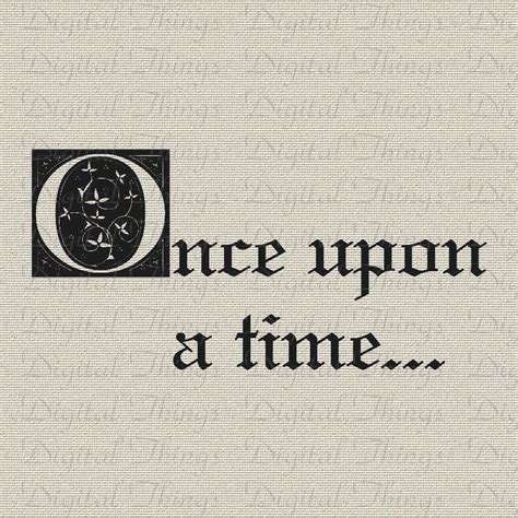 Once Upon A Time Fairy Tale Quote Printable by DigitalThings