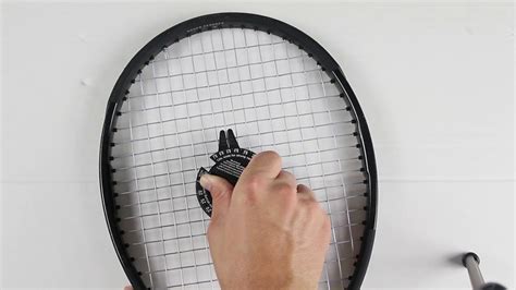 Tennis Racket String Tension Chart