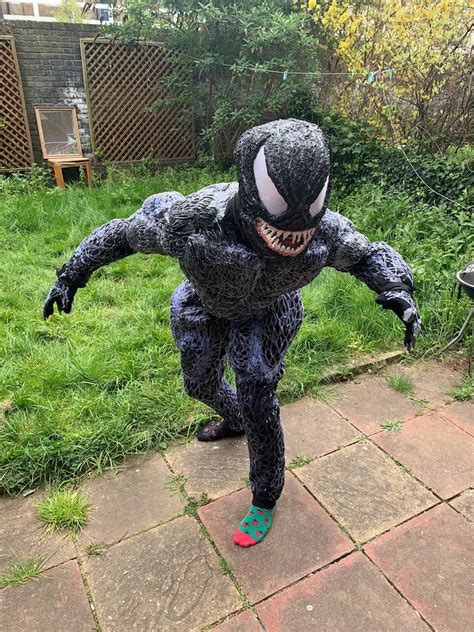 Venom costume UK DELIVERY cosplay muscle suit venom | Etsy