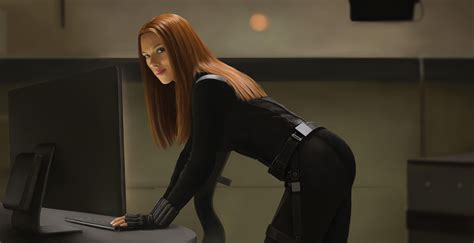 Scarlett Johansson, Captain America, Black Widow, 2K, Captain America: The Winter Soldier HD ...