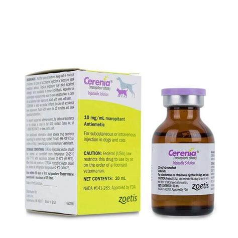 Cerenia Injectable Solution - Pet VM