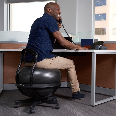 Gaiam Ultimate Balance Ball Chair - Ergonomic Ball Chair