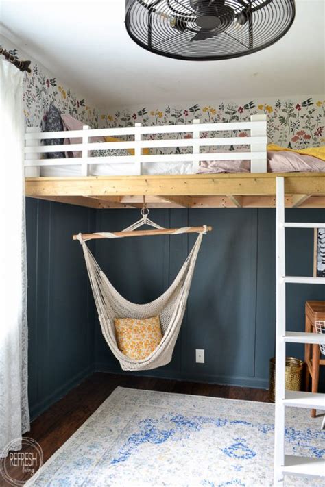 How To Build A Loft Bed Attached To The Wall - Encycloall