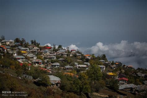 Symphony of Clouds in Skies of Iranian Village