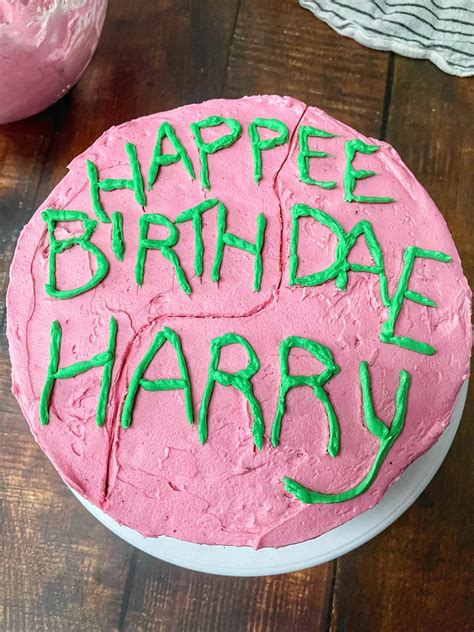 Fantastic Feasts: Harry Potter's 11th Birthday Cake (gluten free ...