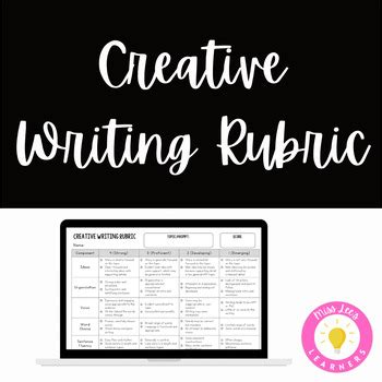 Creative Writing Rubrics : Resource Downloads