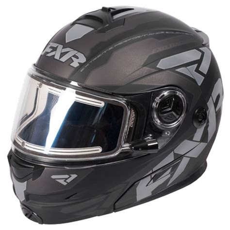 FXR Fuel Modular Elite - Casque Avec Visière Électrique - Modulable ...